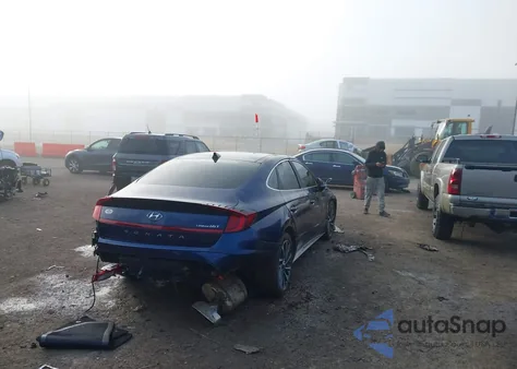 2020 Hyundai Sonata Limited из США, поврежденный, VIN 5NPEH4J23LH052784